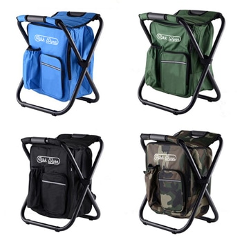 Multi-Purpose Folding Cooler Bag Stool